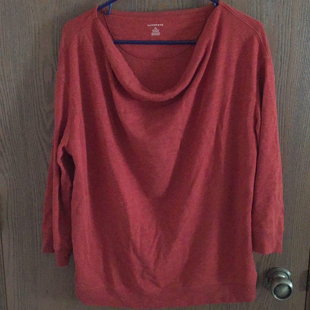 Lands’ End 3/4 sleeve sweatshirt